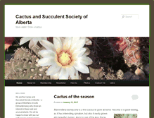 Tablet Screenshot of albertacactusandsucculent.org